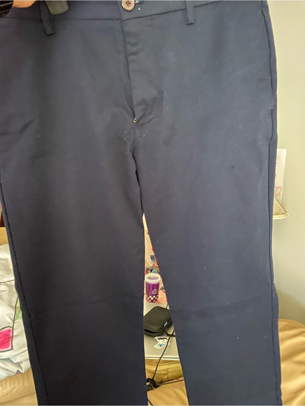 Old Navy Navy Blue Pants - Ultimate Slim